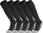 Youth Knee High Soccer Socks - 5 Pairs