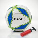 Aoneky Size 3 Kids Soccer Ball with Pump