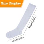 Kids Knee High Soccer Socks - 2 Pairs
