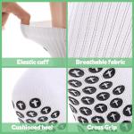 Cross Grip Soccer Socks with Bible Verse – 4 Pairs