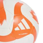 Adidas Tiro Club Sala Soccer Ball, White/Red
