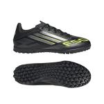 Adidas F50 Club Turf Shoes, Black/Lucent Lemon, 11.5