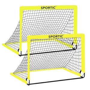 2 Pack Pop Up Soccer Goal Set for Kids