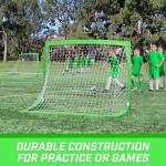 GoSports Portable Soccer Goals for Kids - Set of 2