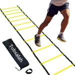 Adjustable Agility Ladder with Carry Bag for Training