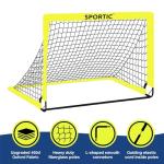2 Pack Pop Up Soccer Goal Set for Kids
