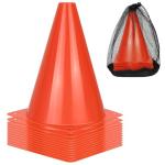 12-Pack 7-Inch Soccer Training Cones
