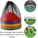 30 Pcs Agility Training Cones with Carry Bag