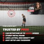 Portable PowerNet Soccer Goal for Backyard Practice