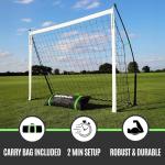 QuickPlay Kickster 6x4 Portable Soccer Goals for Kids