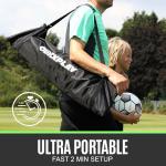 QuickPlay Kickster 6x4 Portable Soccer Goals for Kids