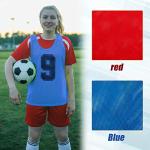 24 Pack Nylon Mesh Practice Vests for Soccer