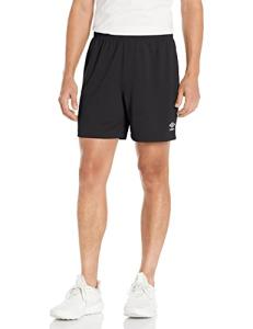 Umbro Kids' Black Field Shorts, Size Medium