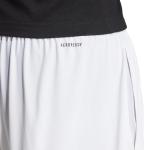 Adidas Men's Sereno 3-Stripes Shorts - White/Black