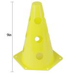 24 Pack 9-Inch Soccer Agility Training Cones