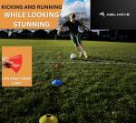 AgilMove Multi-Color Soccer Training Cones (25-Pack)