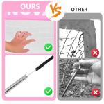 NOVAEST 48"x32" Pop Up Soccer Goals - 2 Pack