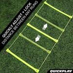 QuickPlay Pro Agility Ladder with Adjustable Rungs