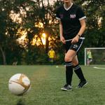 Elfcool 10 Pairs Stripe Knee High Soccer Socks