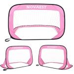 NOVAEST 48"x32" Pop Up Soccer Goals - 2 Pack