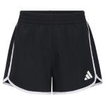 Adidas Girls' Black Pacer Shorts, Size Medium