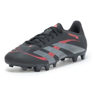 Adidas Club Firm Ground Soccer Cleats, Black/Red