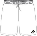 adidas Entrada 26 Men's Soccer Shorts – White/Black