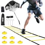 GHB 20ft Agility Ladder with Cones and Parachute