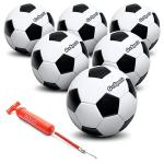 GoSports Classic Size 5 Soccer Ball 6 Pack