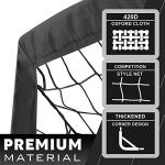 RUNBOW Portable Kids Soccer Goal with Carry Bag