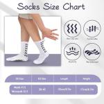 Colorful Non-Slip Grip Soccer Socks - 6 Pairs