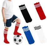Toddler Knee-High Soccer Socks - 4 Pairs