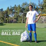 GoSports Classic Size 5 Soccer Ball 6 Pack