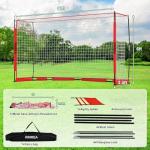 RINREA Portable Collapsible Soccer Goal with Accessories