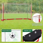 RINREA Portable Collapsible Soccer Goal with Accessories