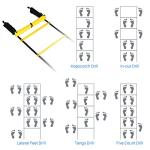 GHB 20ft Agility Ladder with Cones and Parachute