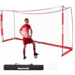 Bearwill Portable 12x6FT Soccer Goal with Carry Bag