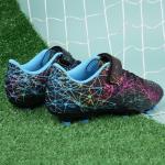 Brooman Girls' Soccer Cleats with Shin Guards & Socks