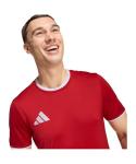 adidas Entrada26 Men's Jersey, Power Red/White, Large