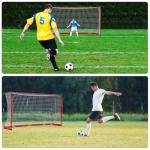 RINREA Portable Collapsible Soccer Goal with Accessories