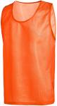 Neon Orange Soccer Pinnies 10-Pack for Practice