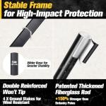 Portable 12X6FT Soccer Goal for Backyard Training