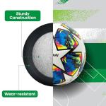 ZWAW Size 5 Waterproof Soccer Ball with Pump