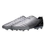 DREAM PAIRS Men's Silver/Black Soccer Cleats Size 9.5W