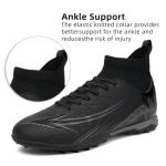 Unisex High-Top Soccer Cleats for All Players