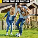 Backyard Soccer Goals Set for Kids, 2 Pack