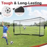 Portable 12x6 FT Soccer Goal with Carry Bag
