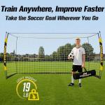 Portable 12X6FT Soccer Goal for Backyard Training