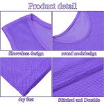 Sintege 12 Pcs Soccer Scrimmage Vests - Purple