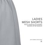 Wicking Mesh Performance Running Shorts for Women